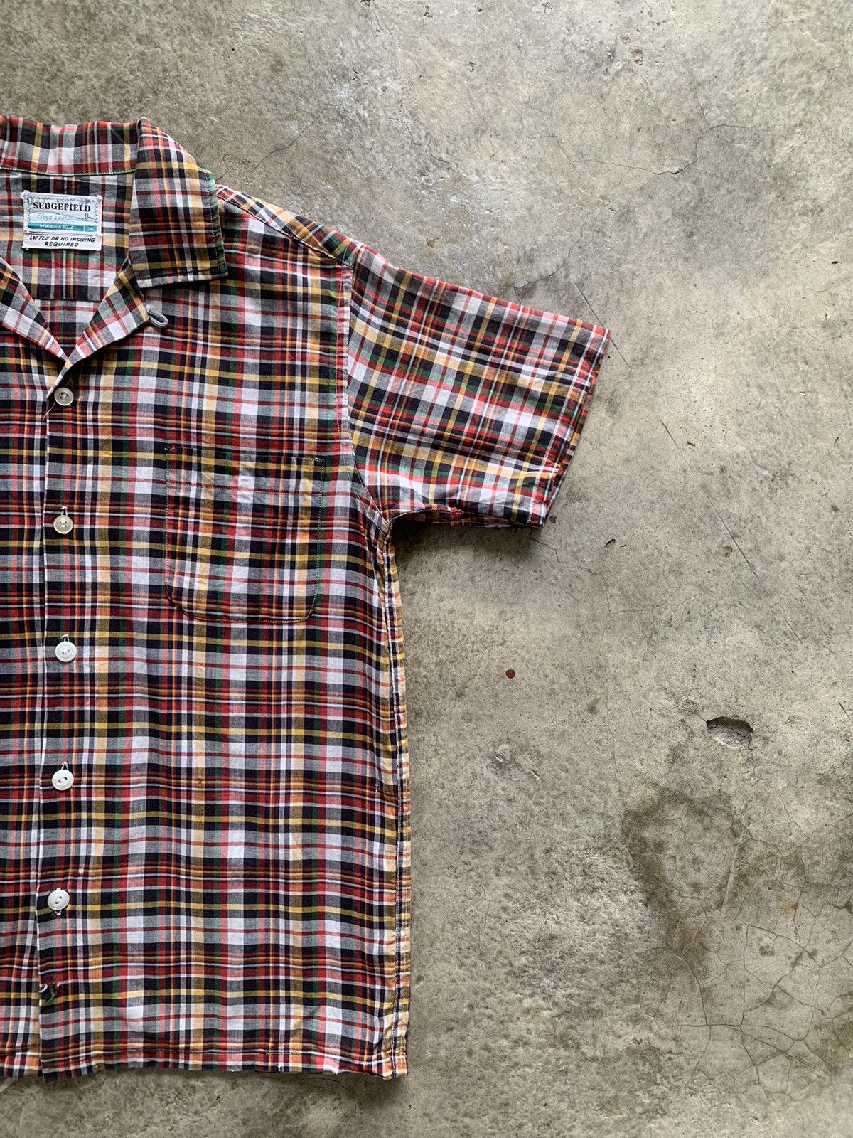 Vintage 60’s Sedgefield Boys Sportswear Rockabilly Shirt Size US XS / EU 42 / 0 - 3 Thumbnail