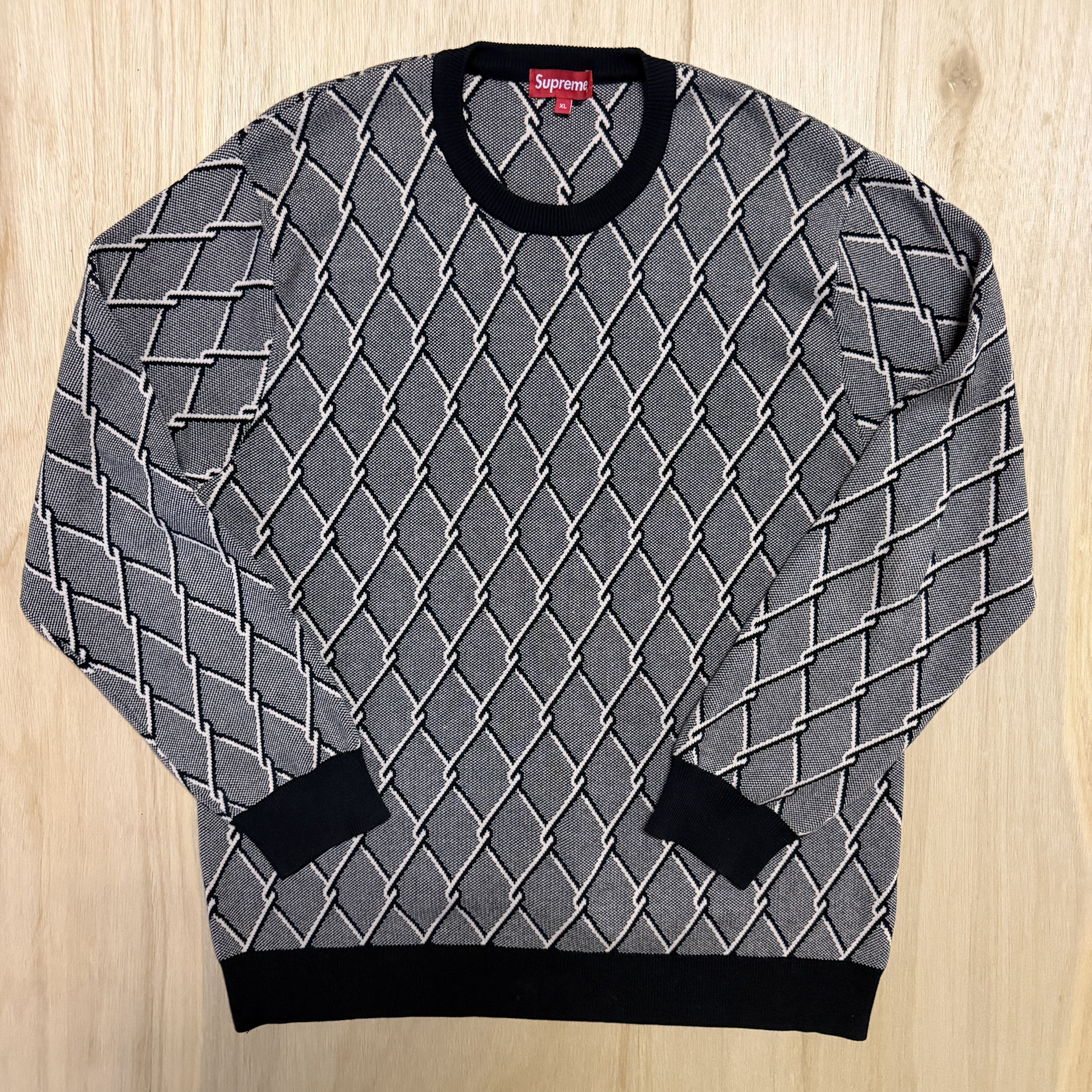 Supreme Chain Link Sweater | Grailed