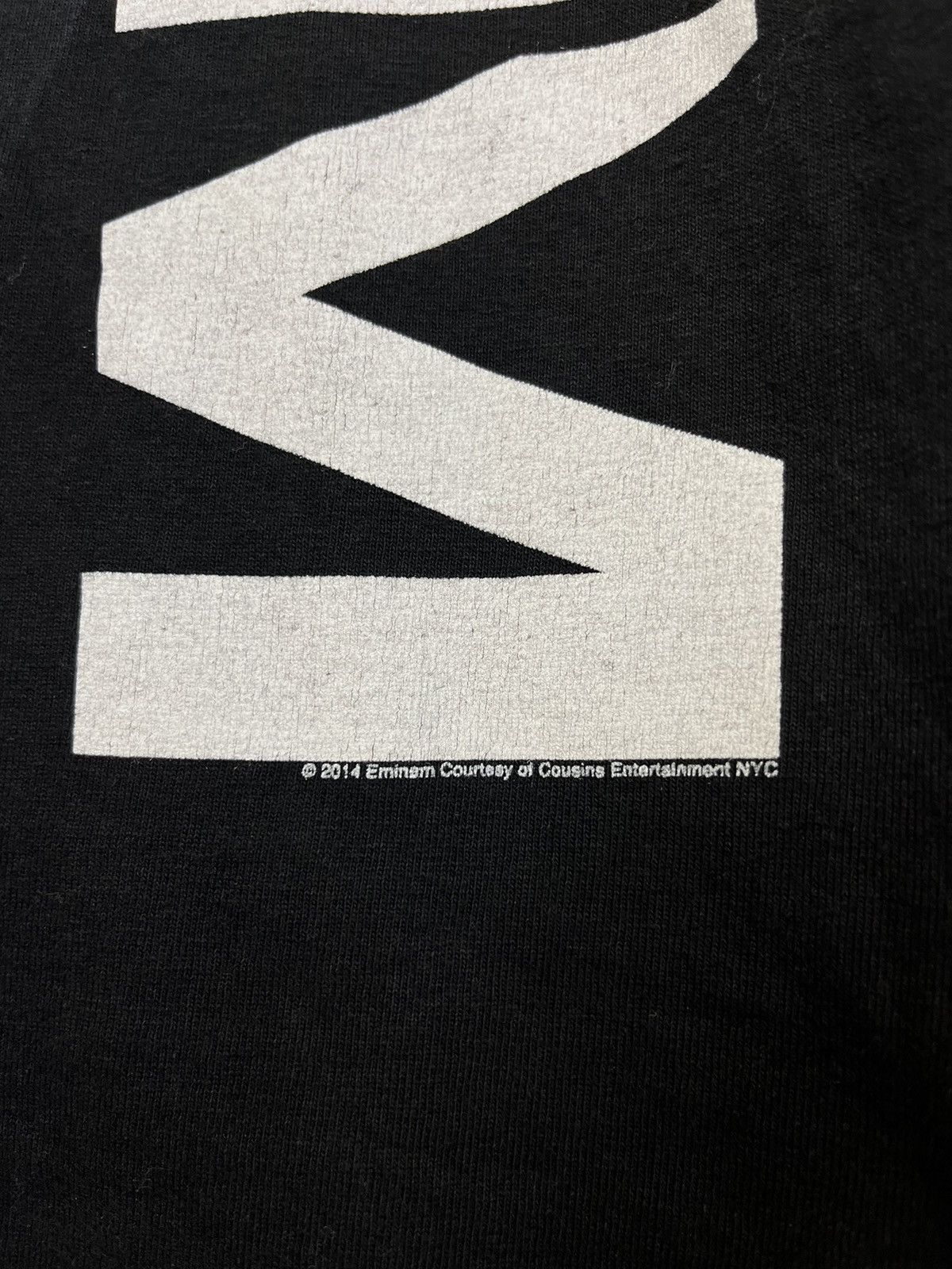 Eminem × Vintage Vintage Eminem Full Print Y2k Black Tee Size US M / EU 48-50 / 2 - 4 Thumbnail