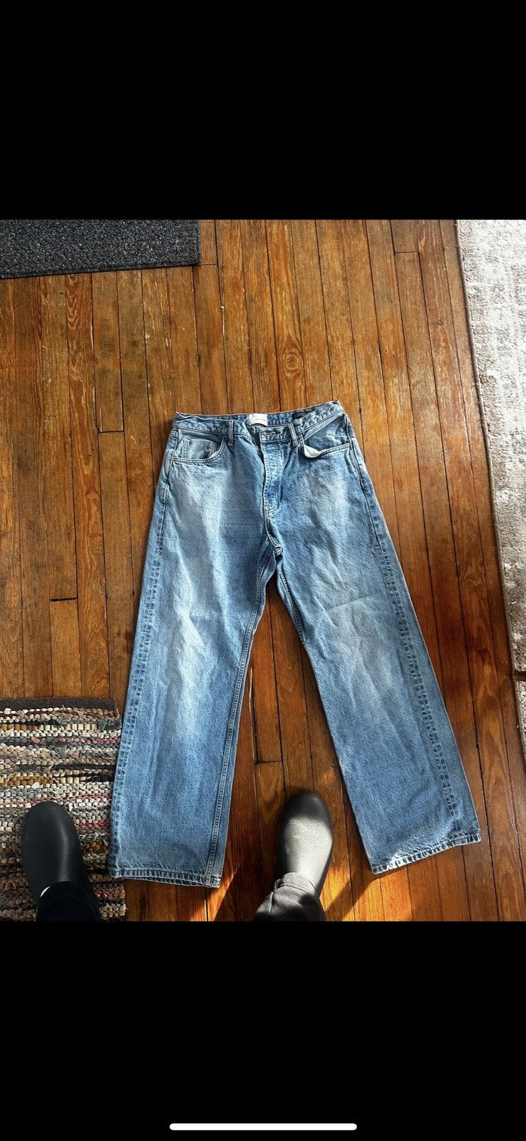 Other I And Me Selvedge Wide Leg Denim marked 34x32 Size US 34 / EU 50 - 2 Thumbnail