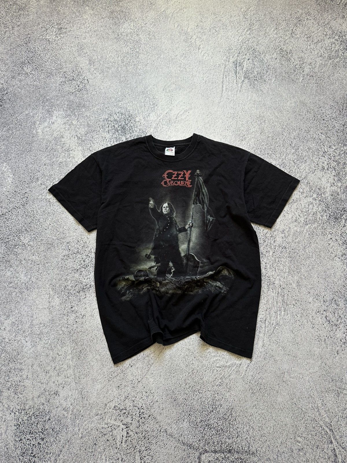 Fruit Of The Loom Vintage Ozzy Ozbourne T shirt Size US M / EU 48-50 / 2 - 1 Thumbnail