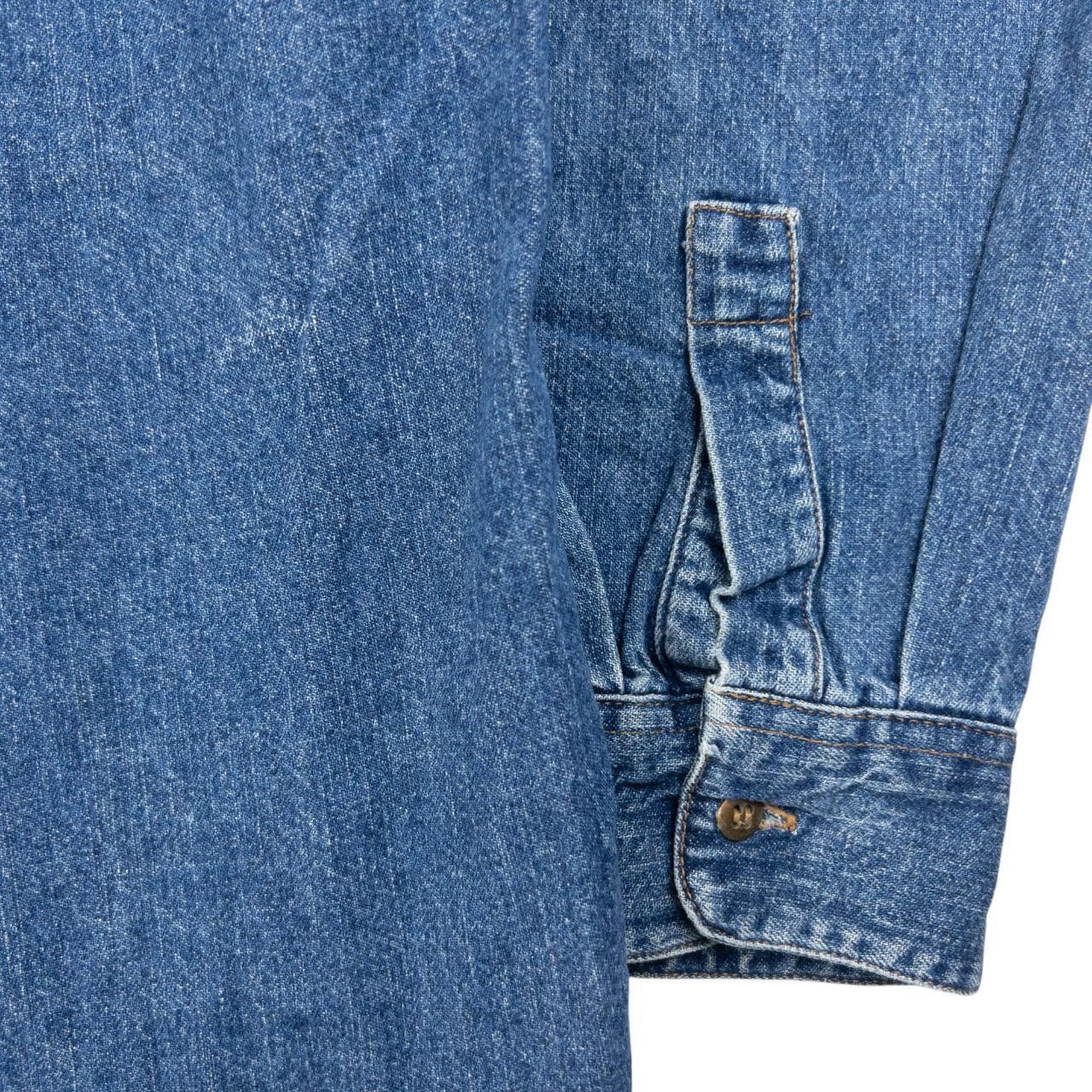 Marithe + Francois Girbaud Marithe + Francois Girbaud Long Sleeve Denim Shirt Size L Size US L / EU 52-54 / 3 - 5 Thumbnail