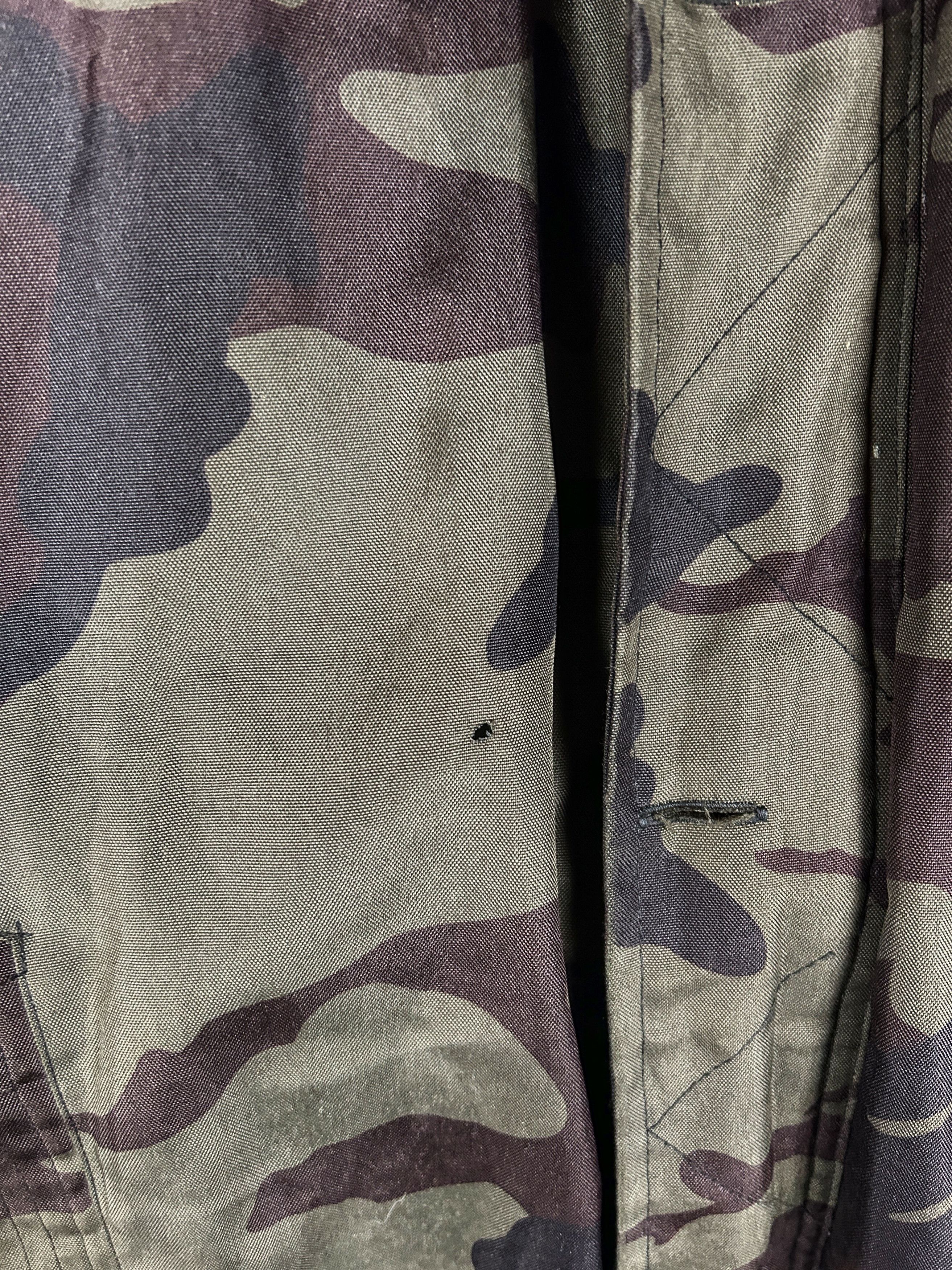 Other Vintage Camo Bomber Jacket Hooded Military Streetwear Y2K Size US XL / EU 56 / 4 - 6 Thumbnail