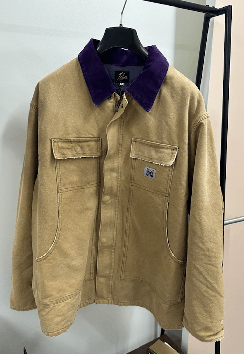 Needles Lumberjack Workwear Coat in Brown/Beige Size US M / EU 48-50 / 2 - 1 Thumbnail