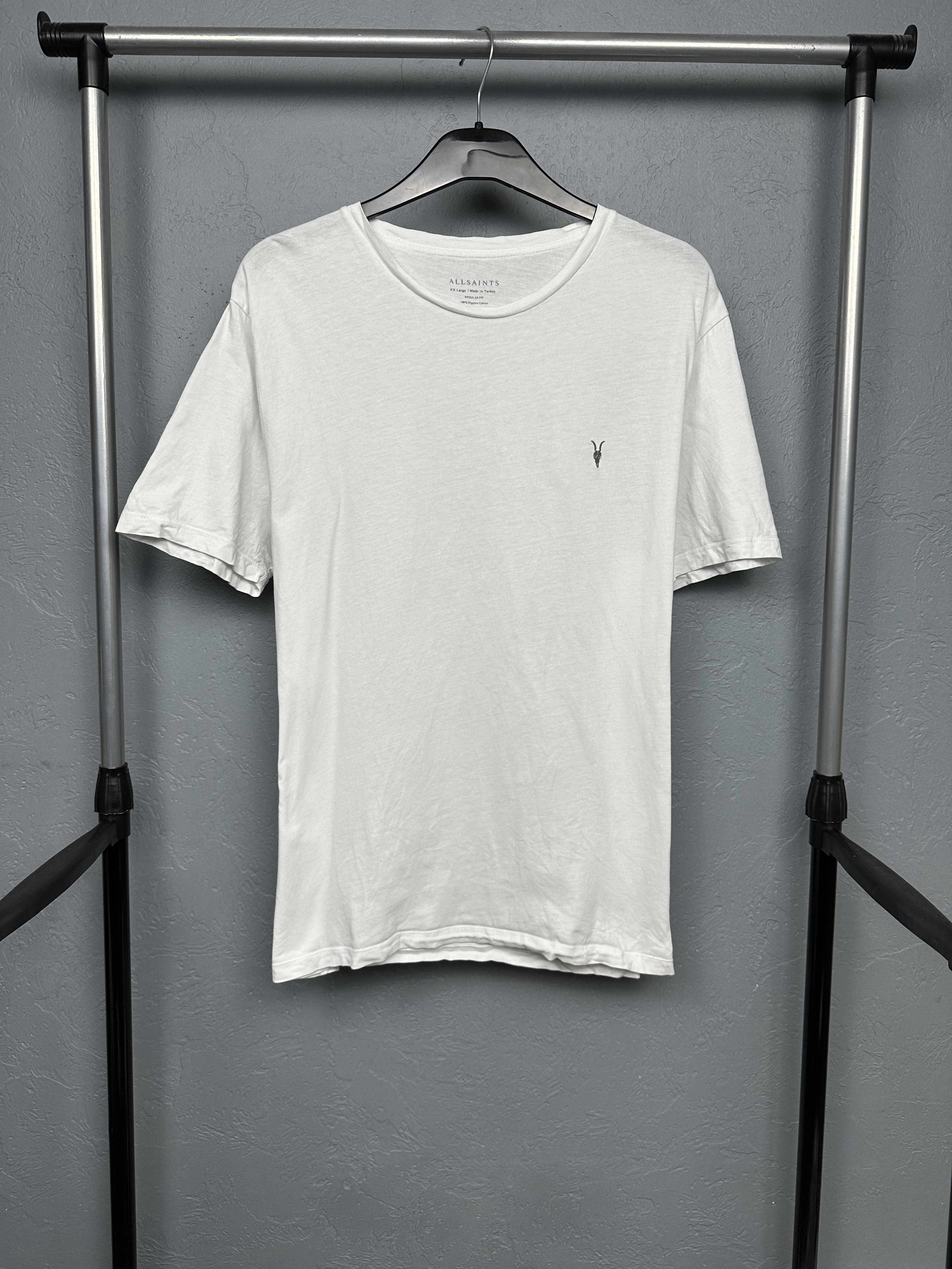 Allsaints Allsaints Mens Brace SS Crew Neck T-Shirt Size US XXL / EU 58 / 5 - 1 Thumbnail