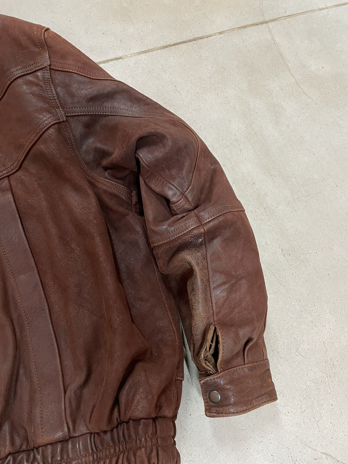 Vintage Rare Vintage Leather Jacket RiRi Hardware Size US XL / EU 56 / 4 - 7 Thumbnail