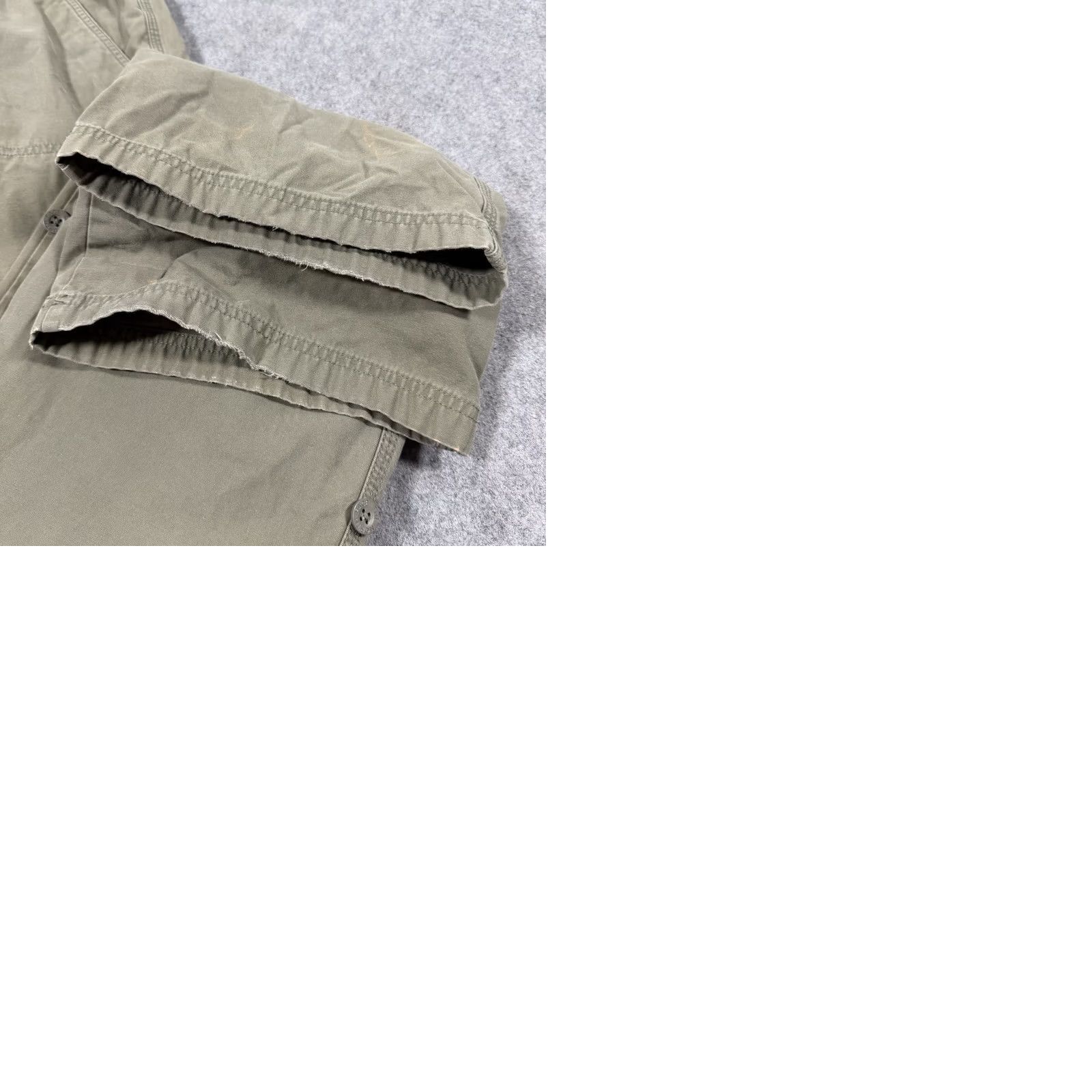 Vintage Columbia Pants Women Cargo Roll Tab Leg Style: Straight Size 10 Green Size 32" / US 10 / IT 46 - 12 Thumbnail