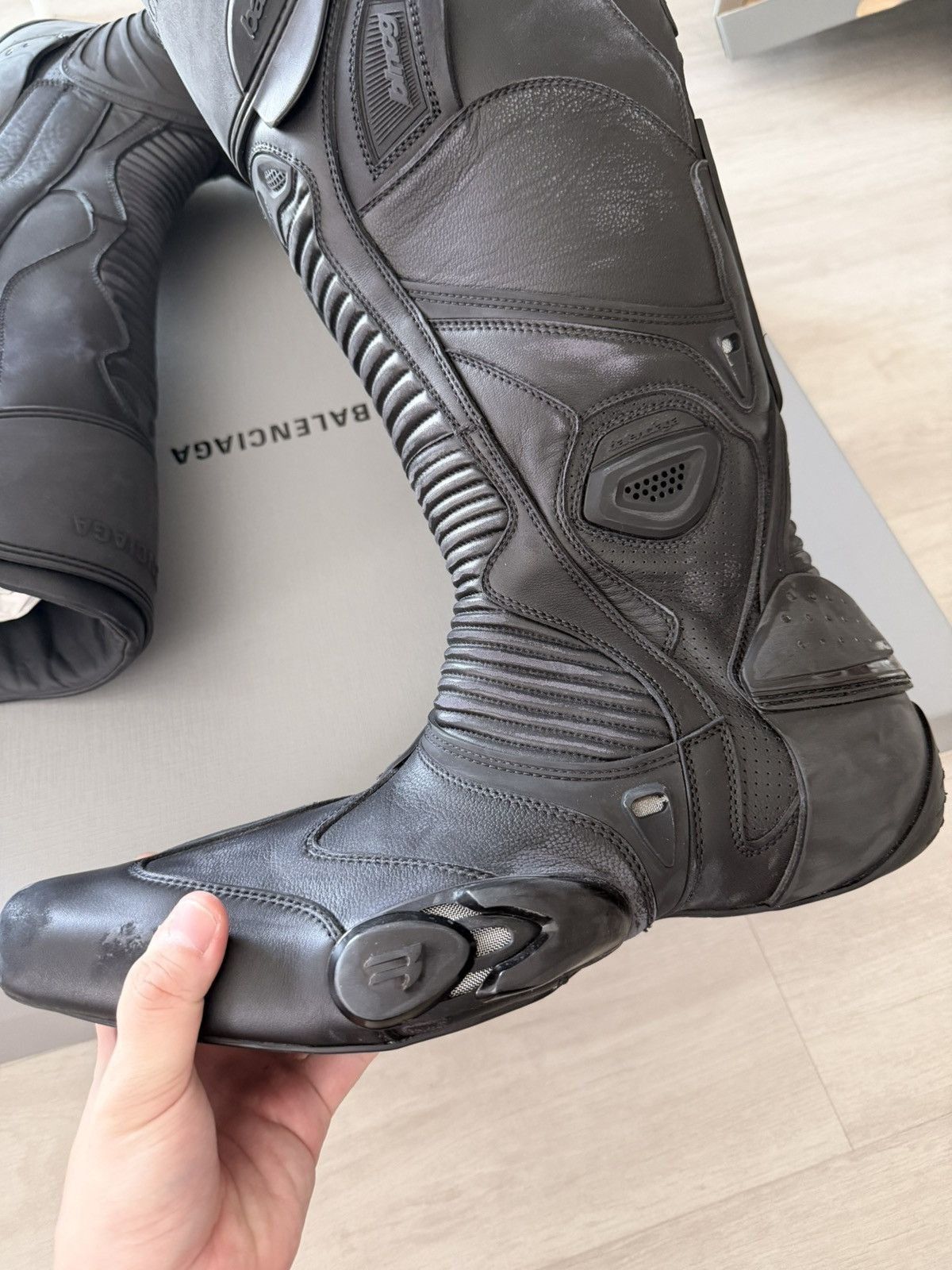 Balenciaga FW23 Runway Motor Boots Size US 9 / EU 42 - 3 Thumbnail