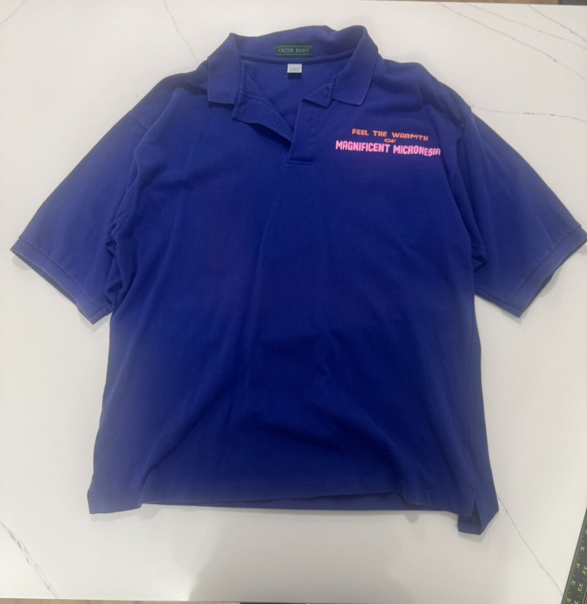 Other Vintage Outer Banks “Magnificent Micronesia” polo 🌊🌴 Size US XXL / EU 58 / 5 - 3 Thumbnail