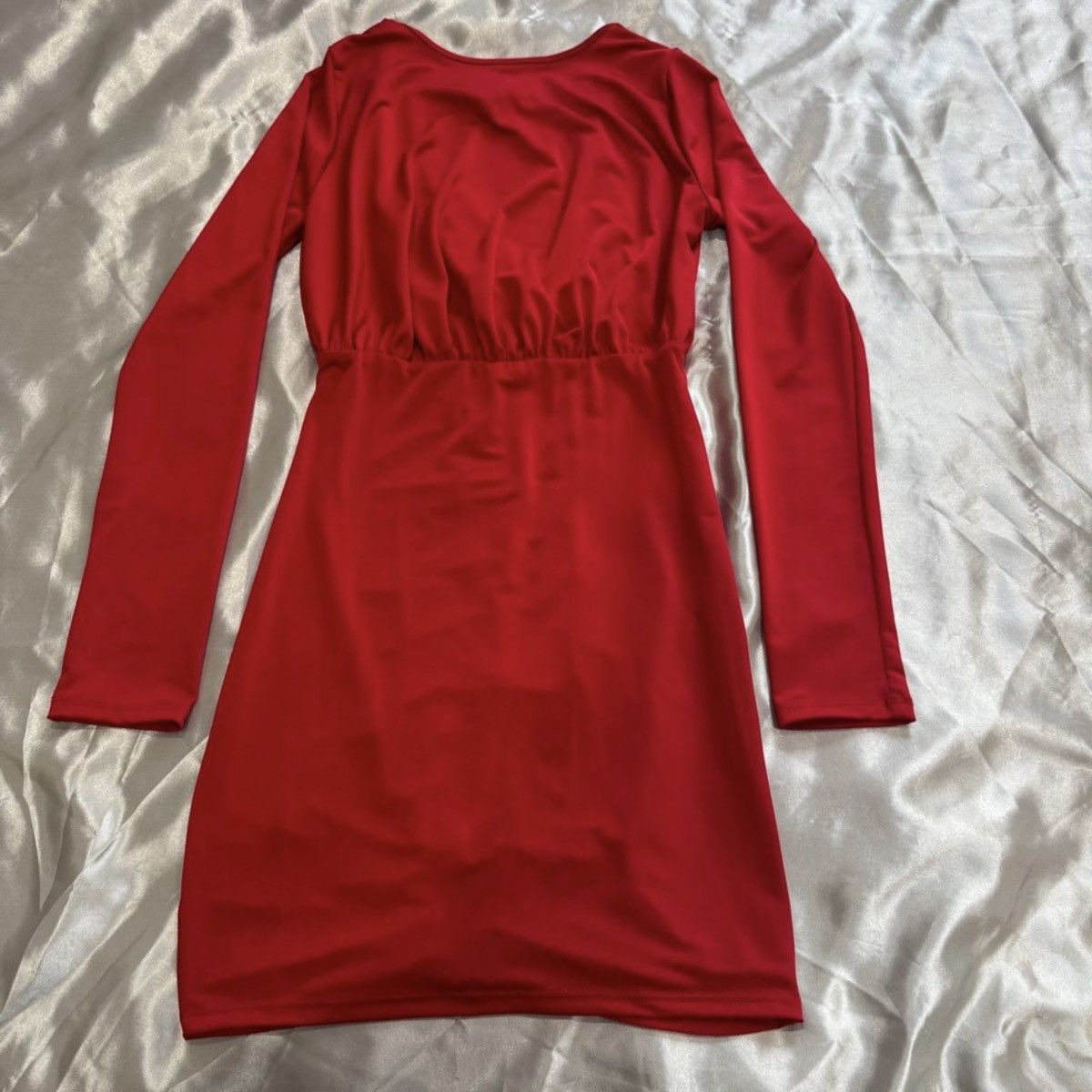 Other Red Long Sleeve Dress Size S / US 4 / IT 40 - 5 Thumbnail