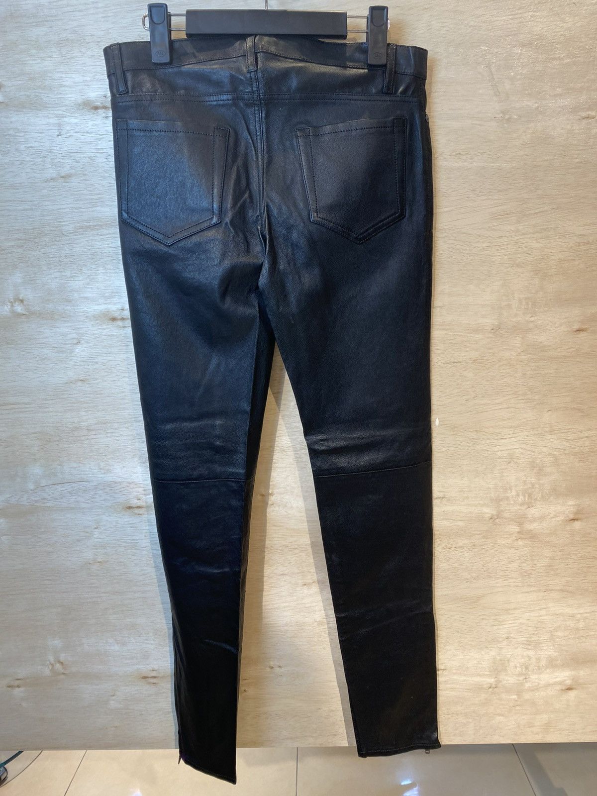 Coach Coach stretch Leather Pants Size 6 Size 28" / US 6 / IT 42 - 2 Thumbnail