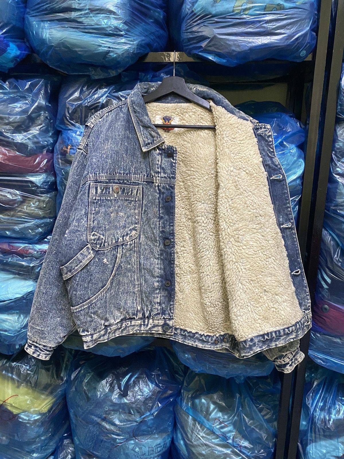 Other VINTAGE 80S KING JONATHAN DENIM SHERPA LINING JACKET Size US L / EU 52-54 / 3 - 6 Thumbnail