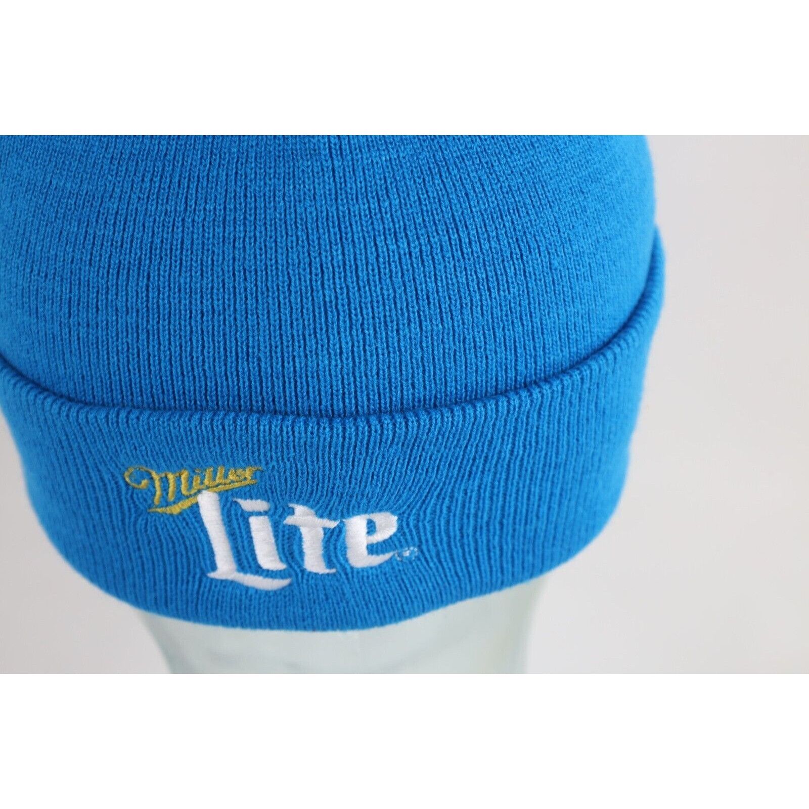 Vintage Vintage Miller Lite Beer Detroit Lions Football Beanie Size ONE SIZE - 5 Thumbnail