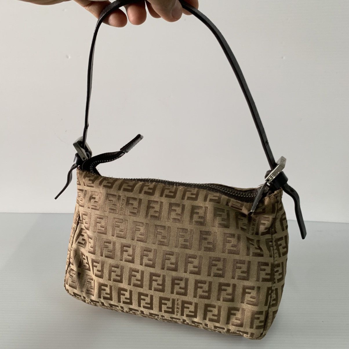 Fendi Fendi Zucchino Pochette Bag Size ONE SIZE - 4 Thumbnail