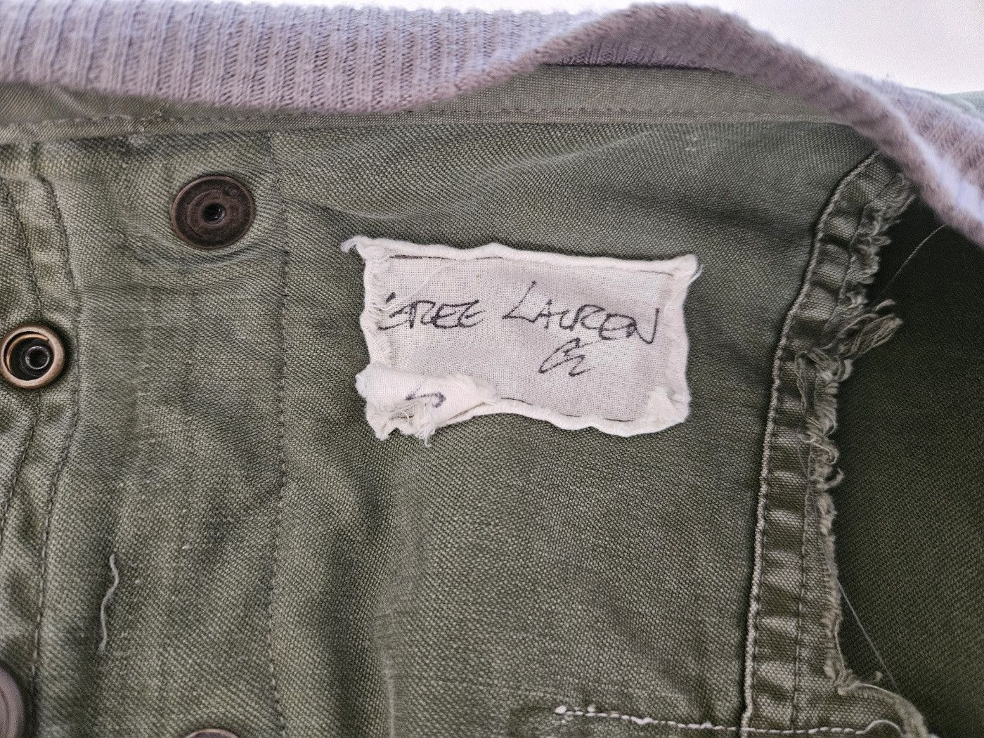 Greg Lauren Greg Lauren M65 Tent Jacket Size US L / EU 52-54 / 3 - 5 Thumbnail