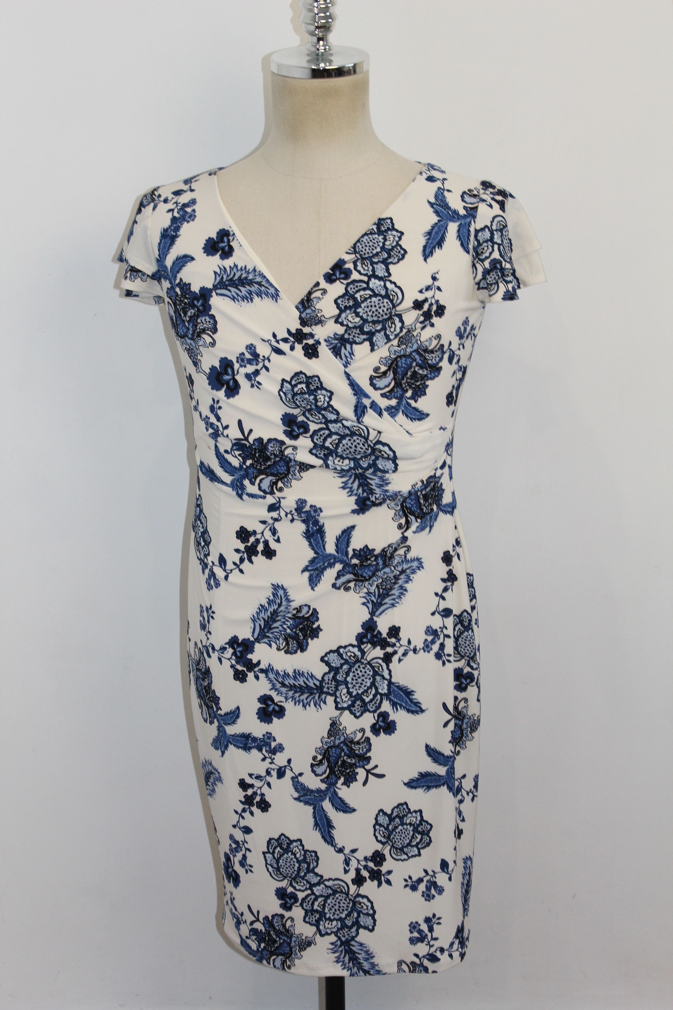 Polo Ralph Lauren Womens Lauren Ralph Lauren Floral Print Dress Size M / US 6-8 / IT 42-44 - 2 Thumbnail