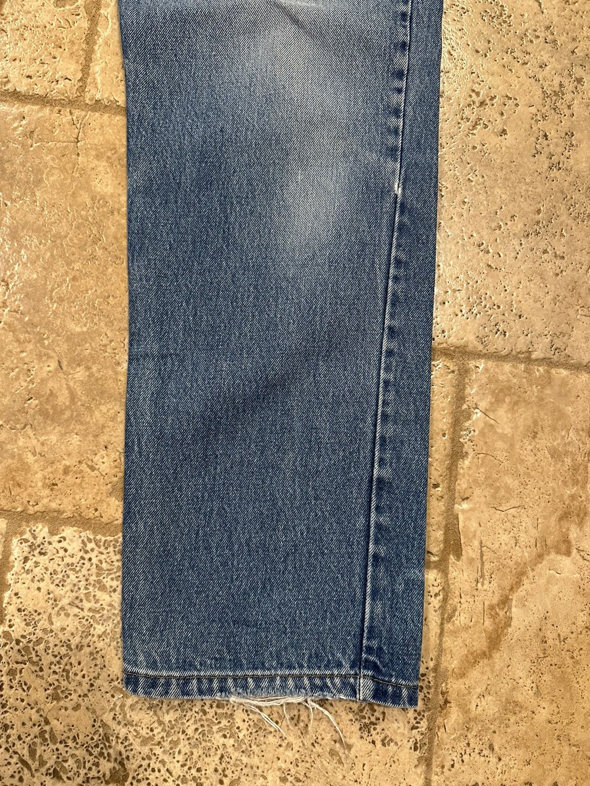 Levi's Vintage Levi’s 505 Orange Tab Blue Wash Denim Jeans Size US 36 / EU 52 - 2 Thumbnail
