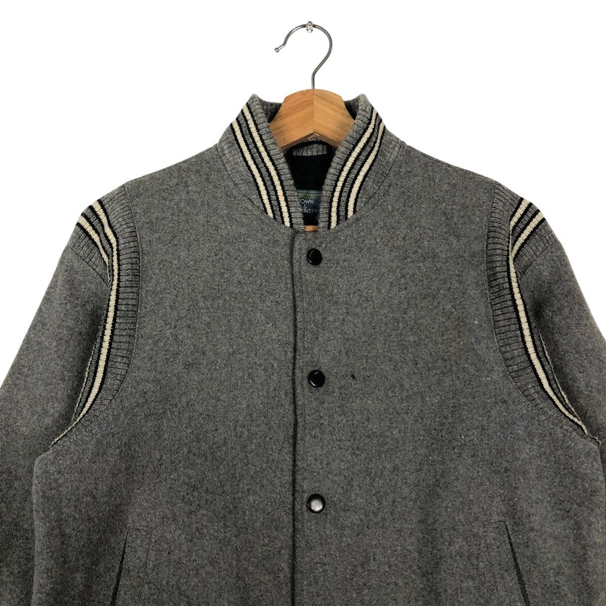 Japanese Brand 🔥Vtg Varsity Jacket Town & Country Japan Made Size US S / EU 44-46 / 1 - 3 Thumbnail