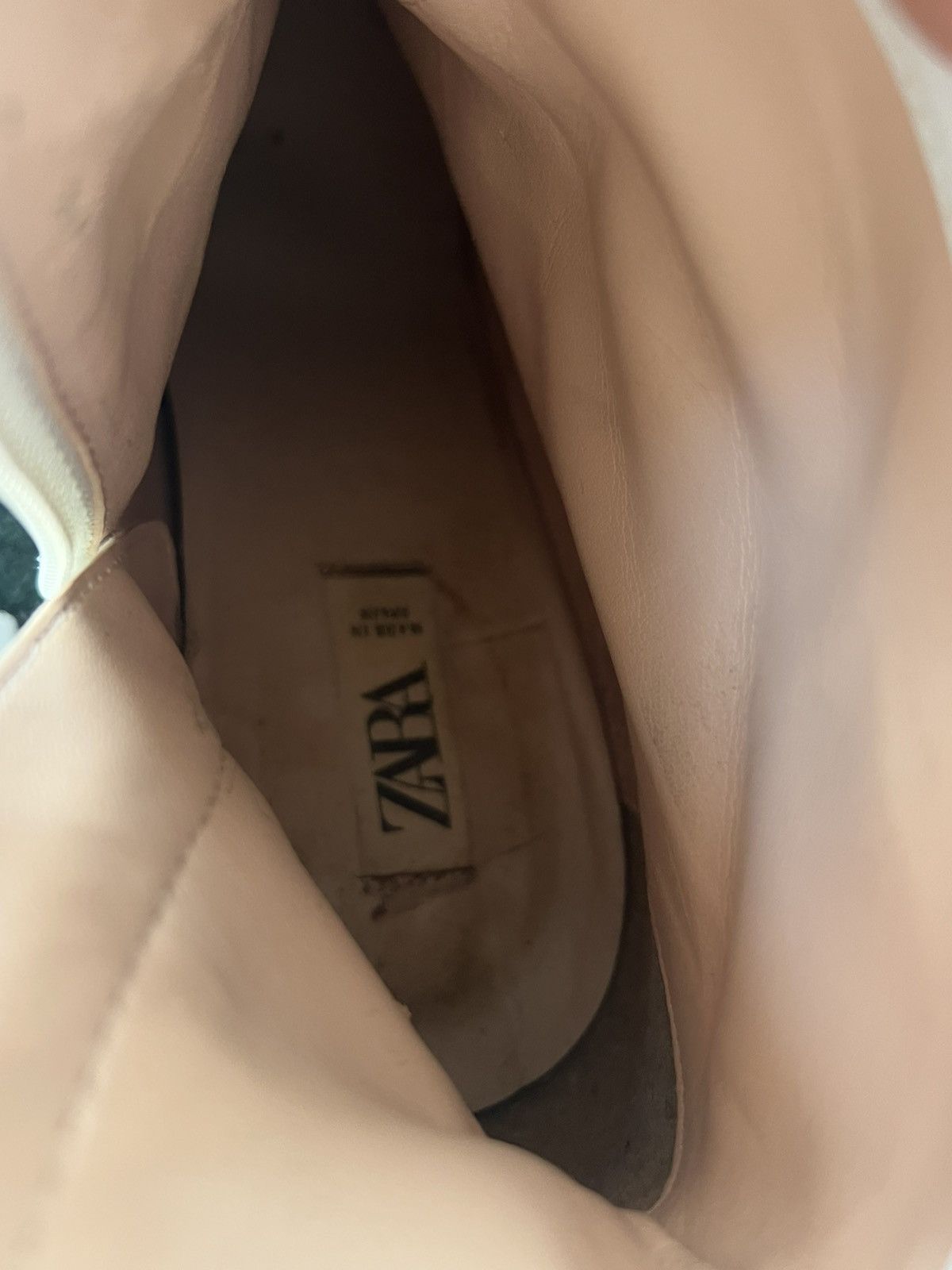 Zara Avant Garde Y2k Leather Opium Archival Zara Woman Boots Size US 6 / IT 36 - 21 Thumbnail