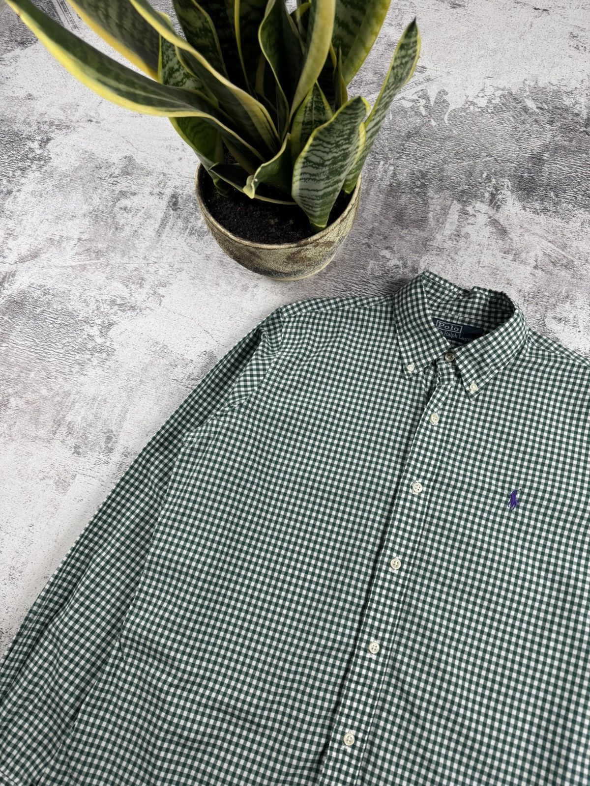 Polo Ralph Lauren Polo Ralph Lauren Checked Striped Longsleeve Button Shirt Size US M / EU 48-50 / 2 - 6 Thumbnail