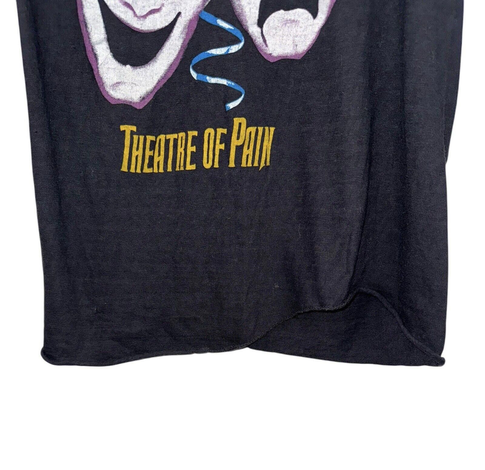 Designer Vintage Motley Crue Theatre Of Pain 1985 Band Shirt Sz S Size US S / EU 44-46 / 1 - 5 Thumbnail