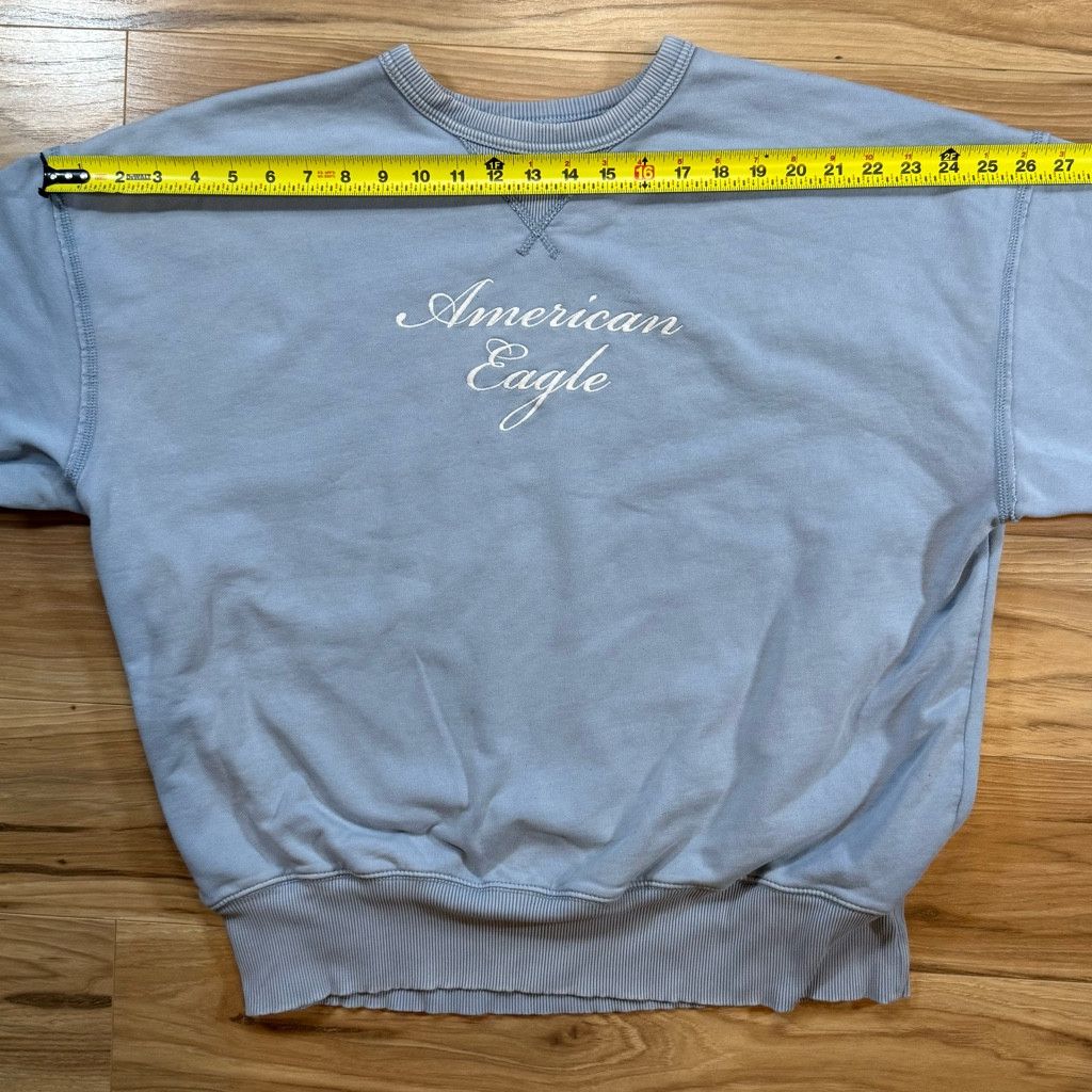 American Optical American Eagle Men’s M Blue Crewneck Sweatshirt Size US M / EU 48-50 / 2 - 3 Thumbnail