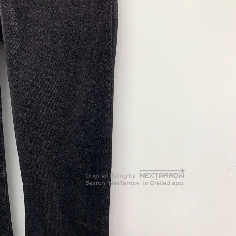 Chanel Chanel Black old-fashioned cotton casual denim trousers Size 24" / US 00 / IT 34 - 4 Thumbnail