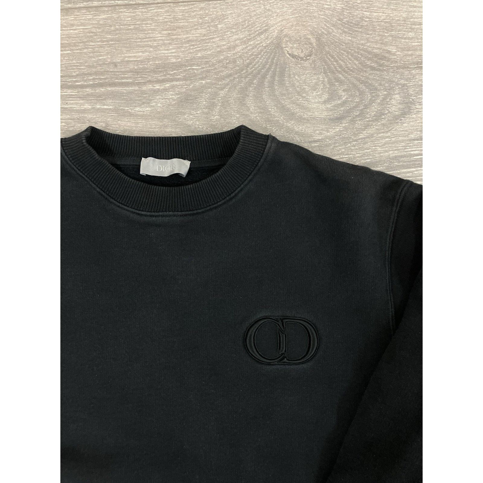 Dior Christian Dior Sweatshirt Icon ' Black ' | GREAT CONDITION! Size US XXS / EU 40 - 2 Thumbnail
