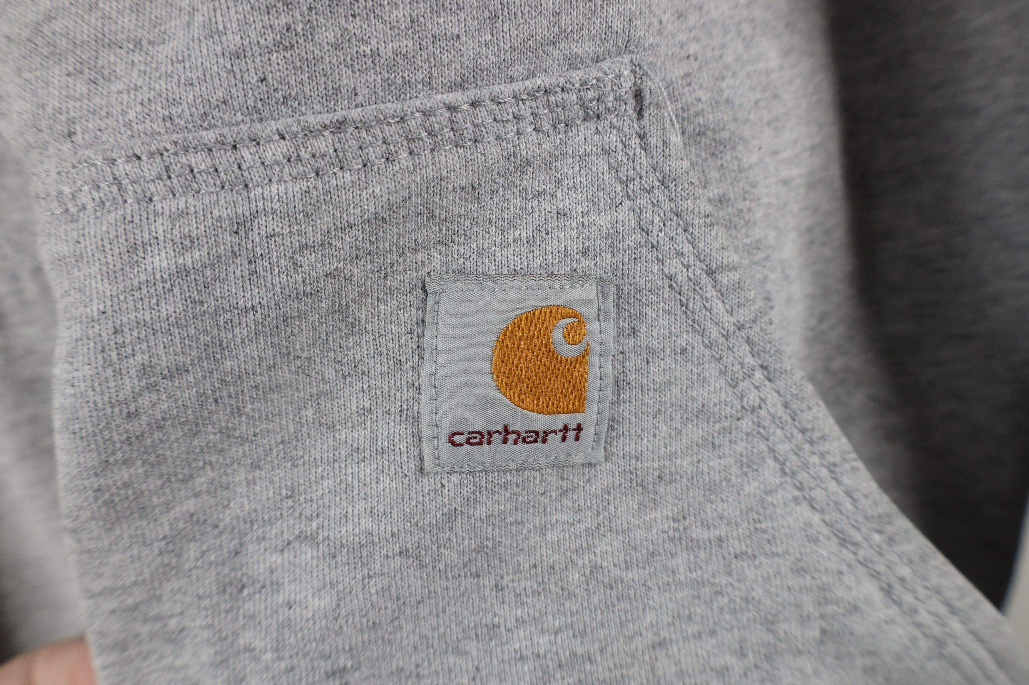 Carhartt × Vintage Vintage Carhartt Fit Spell Out Heavyweight Hoodie Sweatshirt Size US S / EU 44-46 / 1 - 5 Thumbnail