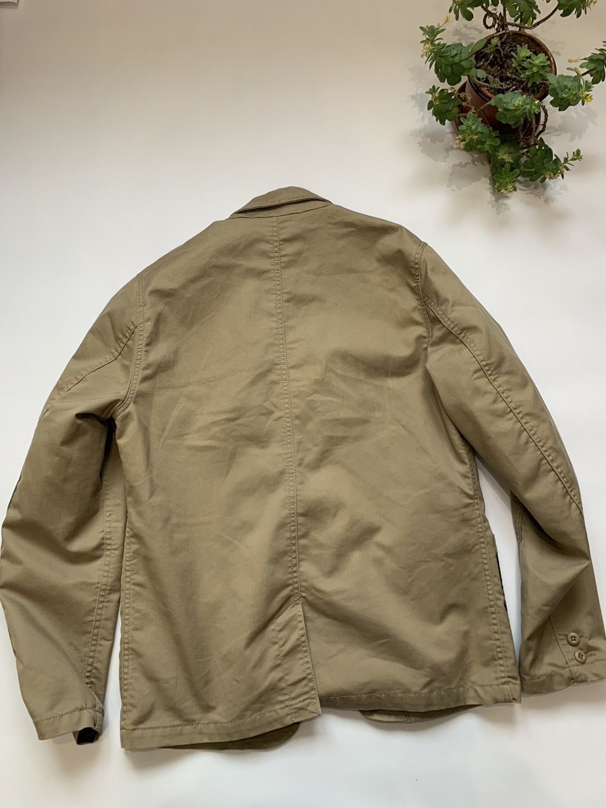 Carhartt × Vintage Vintage Carhartt Blazer Jacket Beige Detroit Size US M / EU 48-50 / 2 - 9 Thumbnail