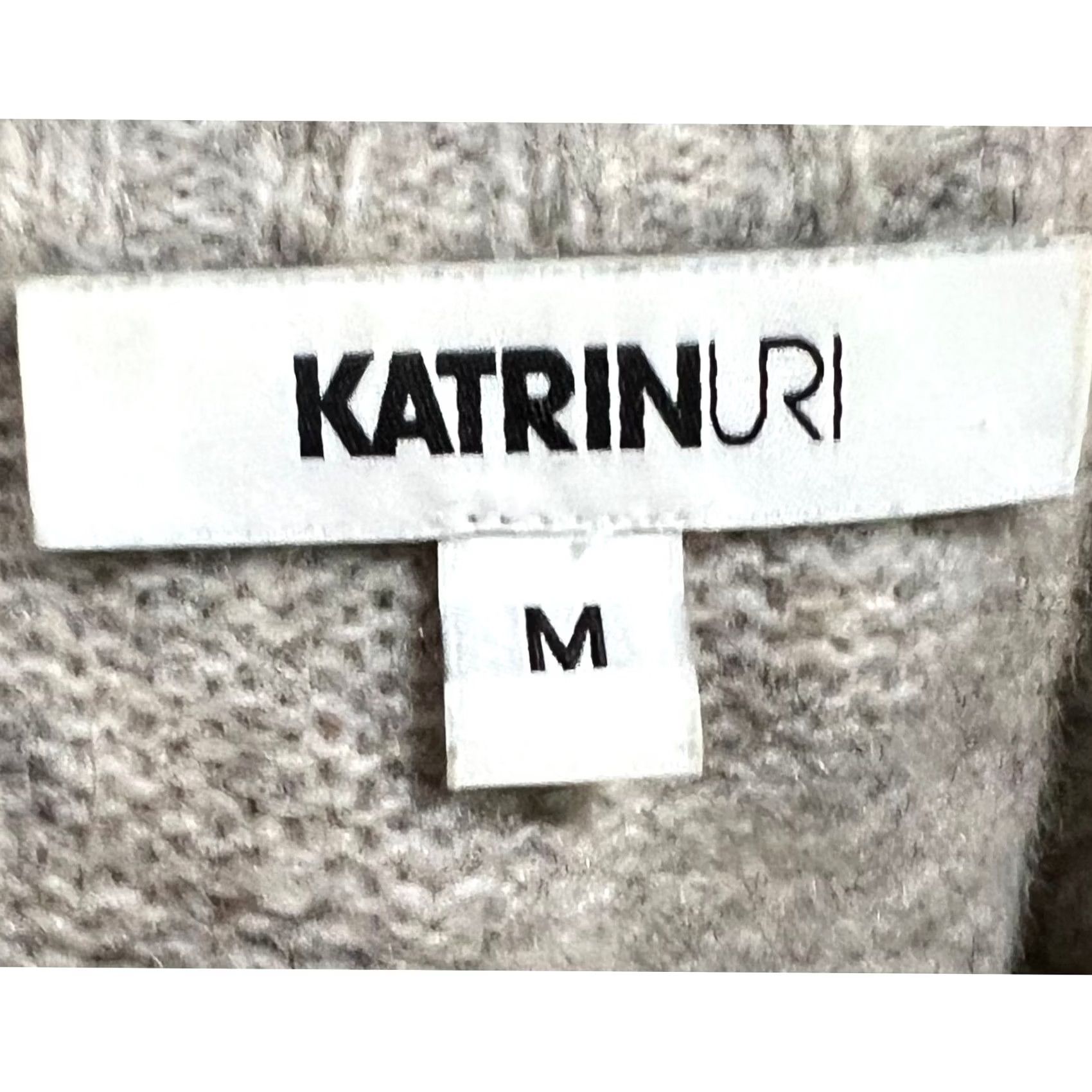 Vintage Katrin Uri Women’s Sweater Pullover Wool Blend Taupe Gray Mock Neck Sz M Pullover Wool Blend Gray Womens Sweater M Size M / US 6-8 / IT 42-44 - 7 Thumbnail