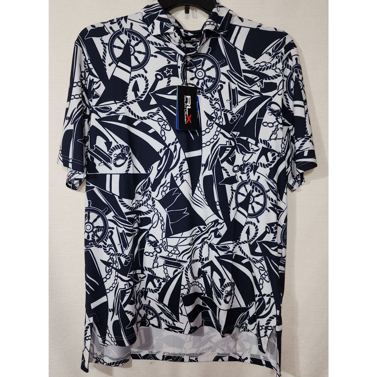 Ralph Lauren RLX Ralph Lauren sailing print Polo Men's Large NWT Size US L / EU 52-54 / 3 - 1 Thumbnail