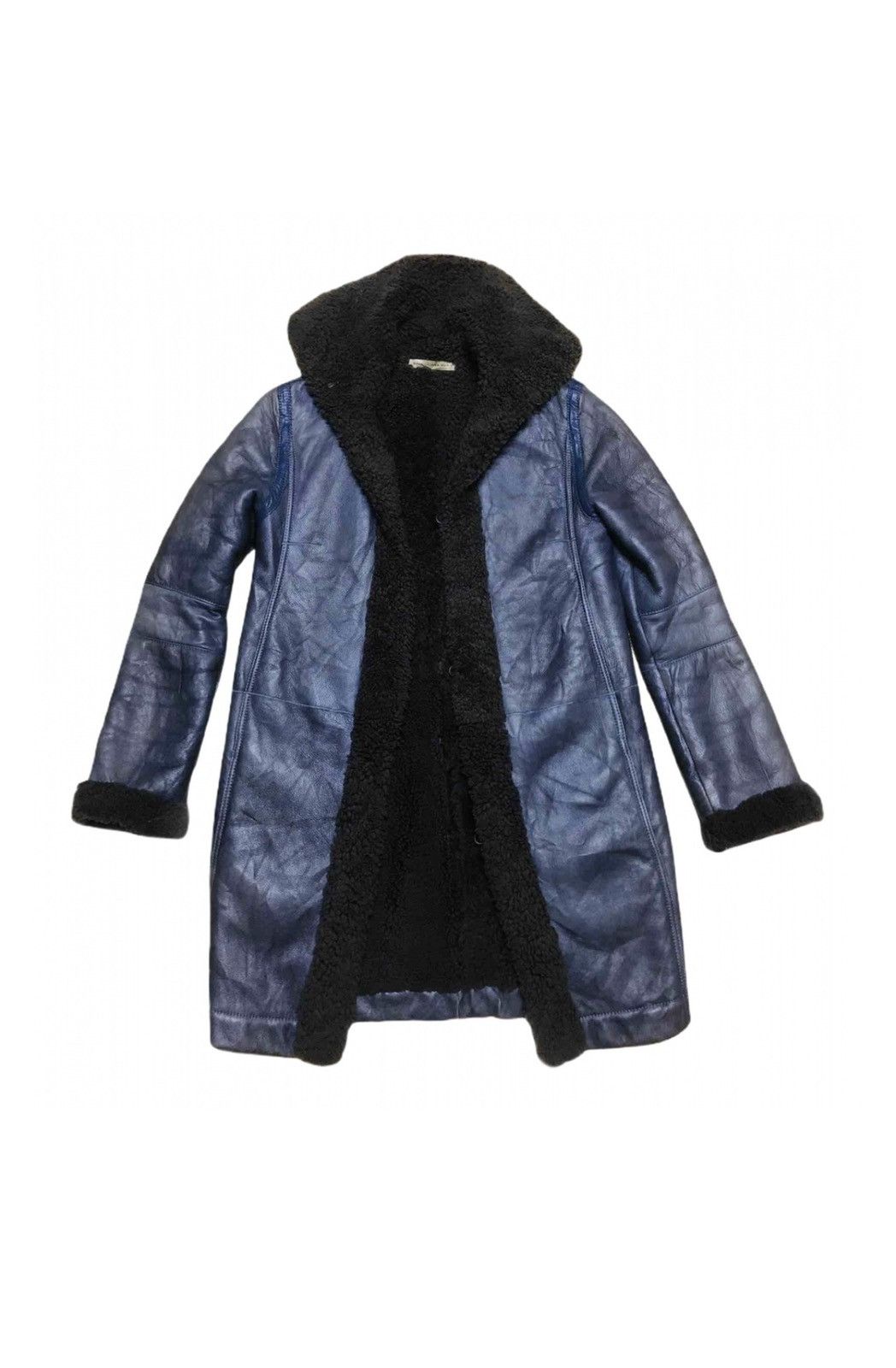 Balenciaga BALENCIAGA FALL/WINTER SHEARLING LEATHER JACKET LAMBSKIN Size M / US 6-8 / IT 42-44 - 8 Thumbnail