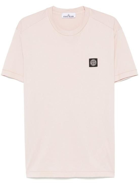 Stone Island STONE ISLAND Men T-Shirts 2100039S0013 V0082 Pink Size US M / EU 48-50 / 2 - 1 Thumbnail