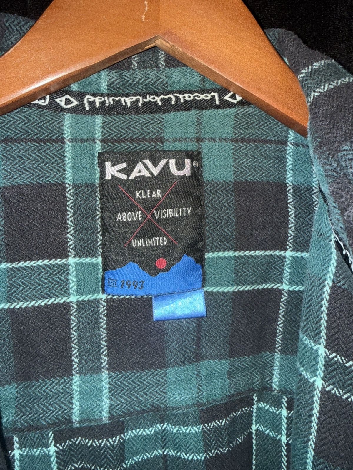KAVU KAVU Flannel Long Sleeve button up Medium Size US M / EU 48-50 / 2 - 3 Thumbnail