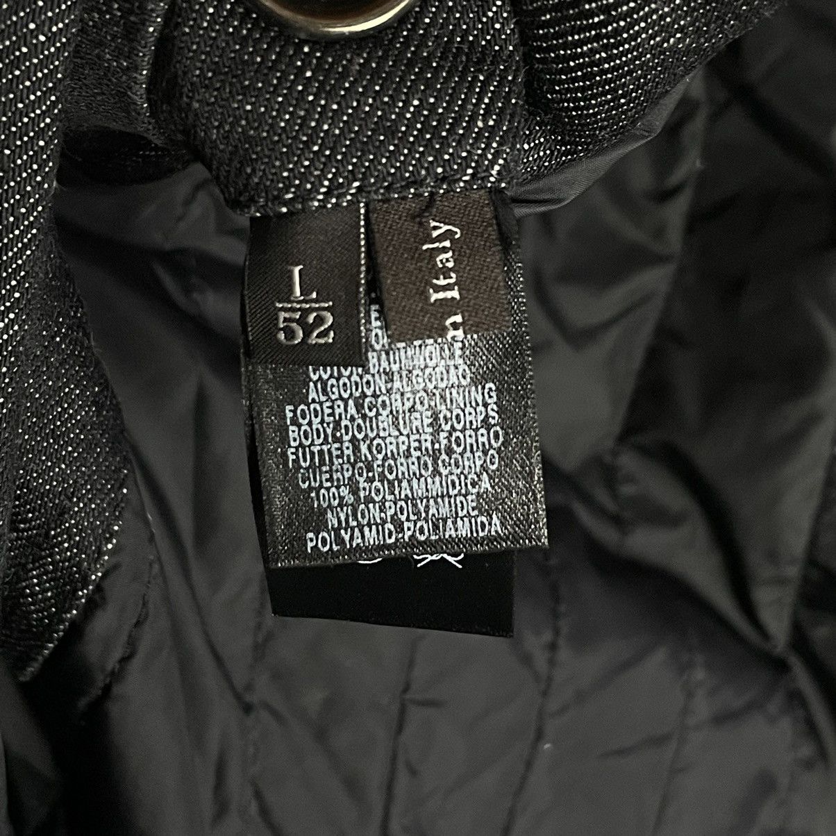 Z Zegna 🔥Rare🔥 Z Zegna denim bomber jacket lampo y2k Size US L / EU 52-54 / 3 - 12 Thumbnail