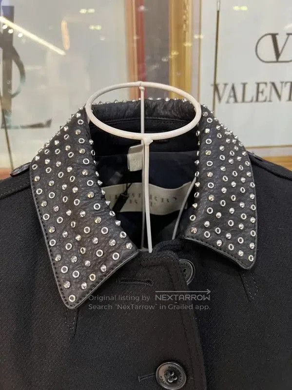 Burberry Burberry Black Wool Collar Coat for Women. Size M / US 6-8 / IT 42-44 - 1 Thumbnail