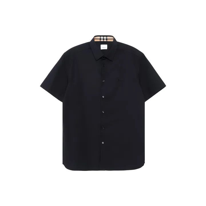 Burberry Burberry Short Sleeve Button-Up Shirt for Men Size US L / EU 52-54 / 3 - 1 Thumbnail