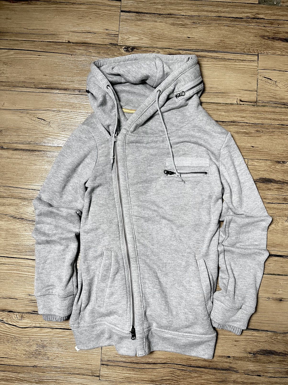 Von Dutch Von Dutch Bono Asymmetrical Gothic Punk Hoodie Size US M / EU 48-50 / 2 - 10 Thumbnail