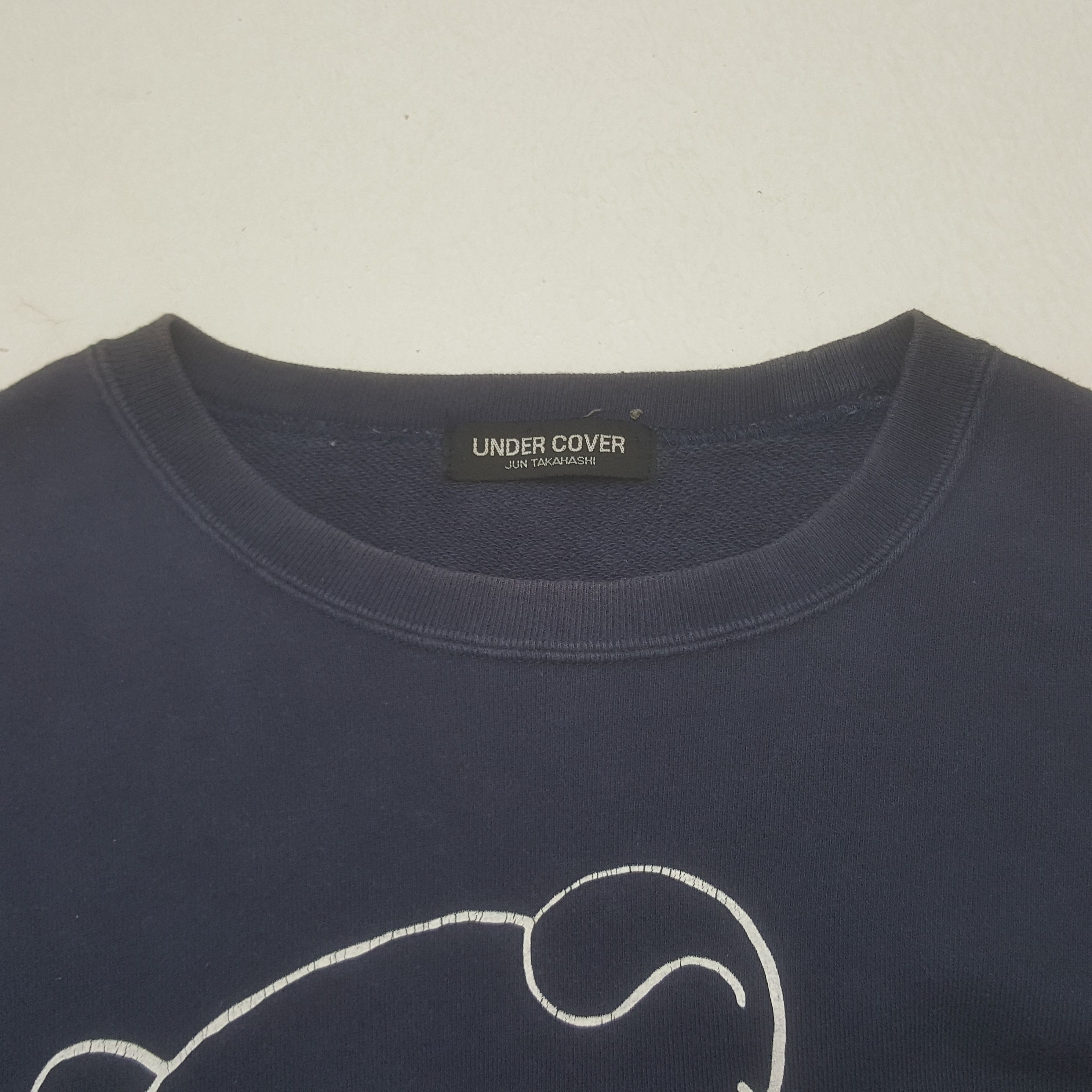 Jun Takahashi × Undercover × Vintage Vintage Undercover Jun Takahashi Japanese Brand Sweatshirt Size US L / EU 52-54 / 3 - 4 Thumbnail