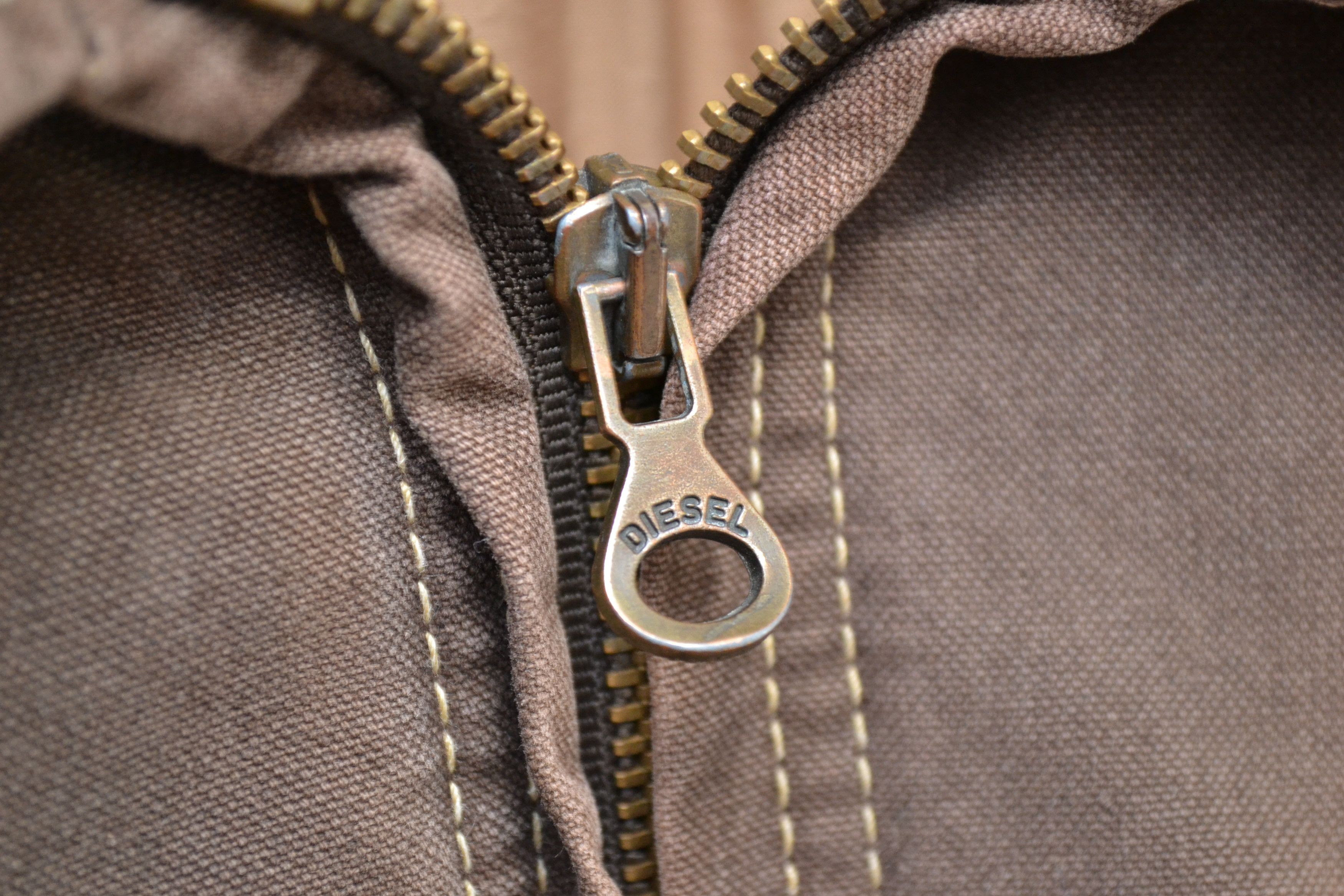 Diesel Diesel Industry Union Y2K Hardwear Brown Ghettof Jacket Size US XL / EU 56 / 4 - 3 Thumbnail
