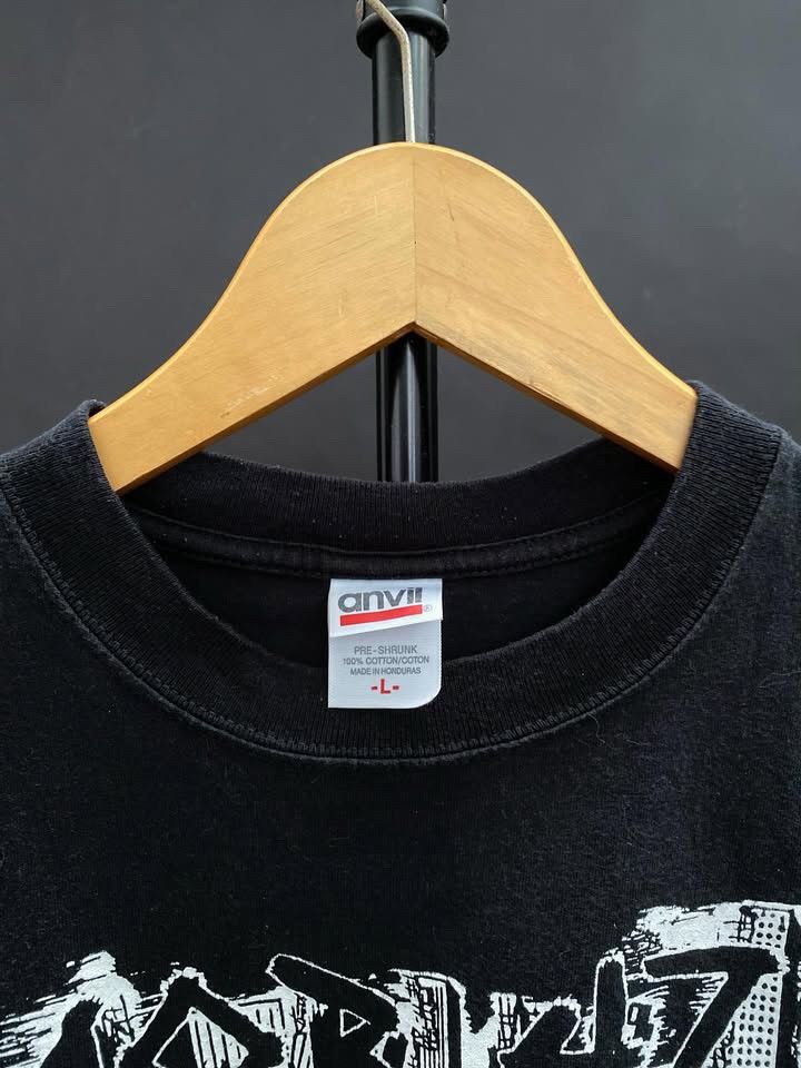 Band Tees × Vintage Vintage Rare Mob 47 Hardcore Punk Band Tee Size US L / EU 52-54 / 3 - 3 Thumbnail