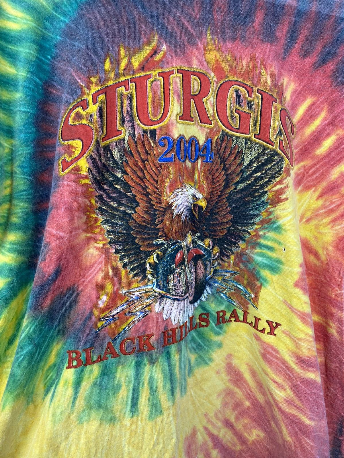 Vintage Vintage Sturgis Shirt 1990s Biker Black Hills Rally Size US L / EU 52-54 / 3 - 3 Thumbnail