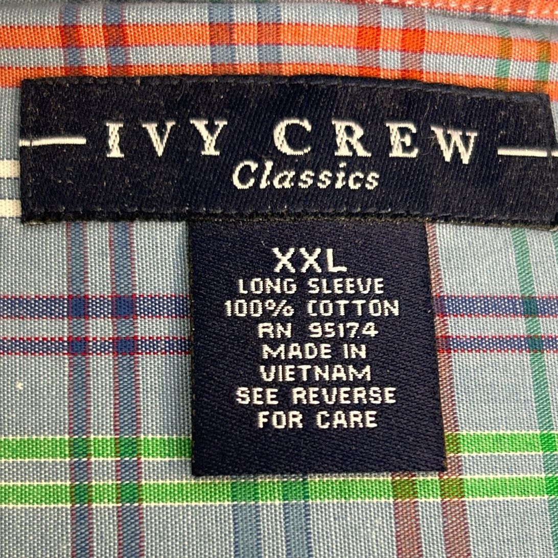 Ivy Crew New Ivy Crew Classics Mens XXL Cotton Button Down Shirt Size US XXL / EU 58 / 5 - 3 Thumbnail