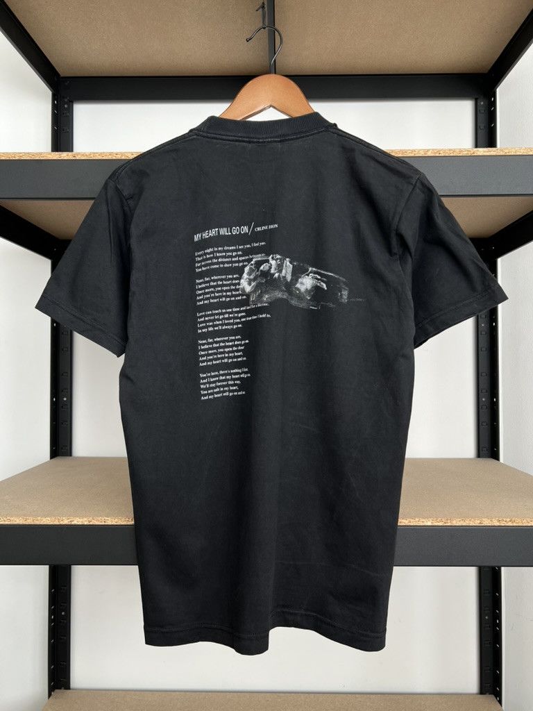 Vintage Vintage 90s Titanic Leonardo Dicaprio Movie Black T-shirt Size US S / EU 44-46 / 1 - 2 Thumbnail