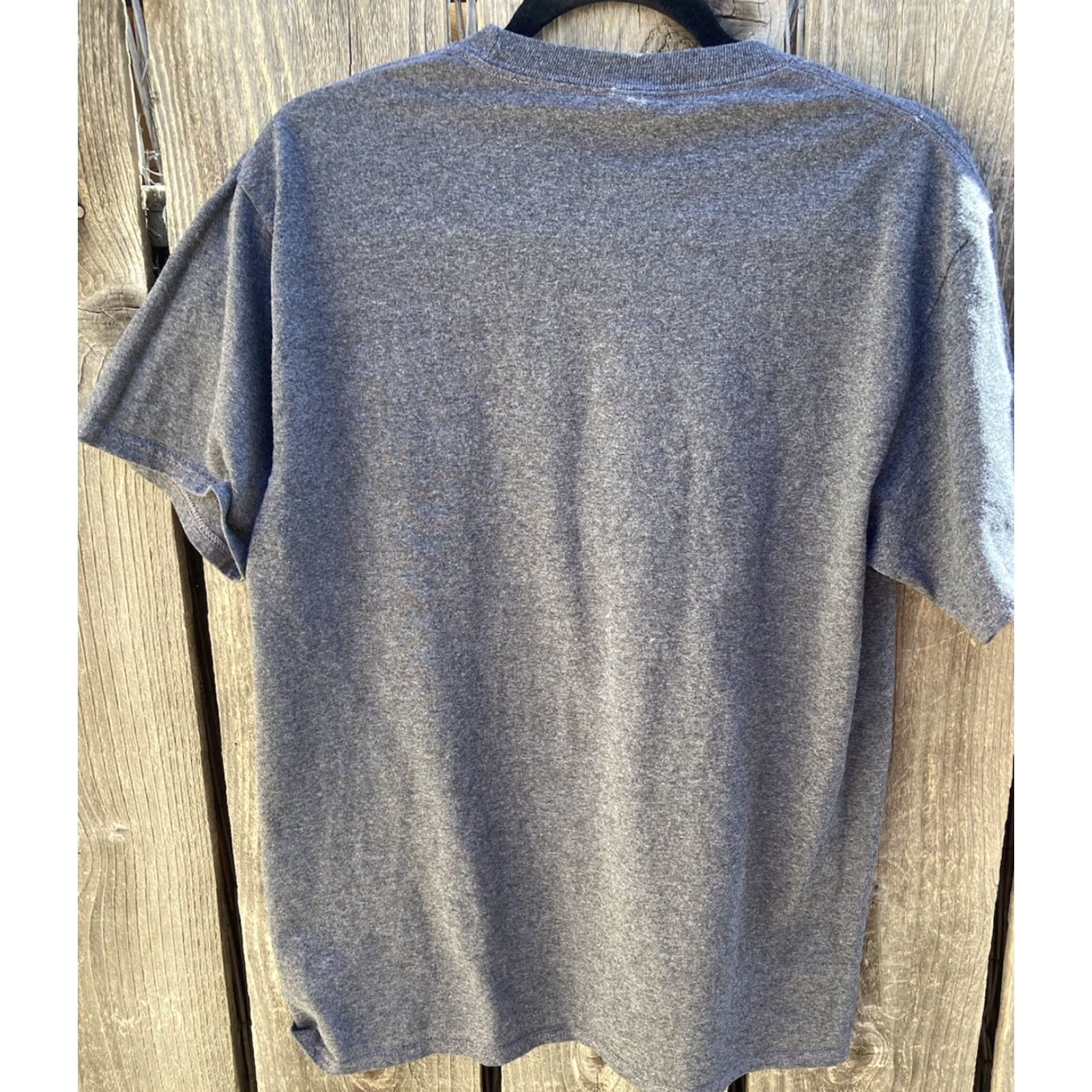 Port & Company FSU Football Logo T-Shirt Gray Men’s M Crew Cotton Blend NCAA ACC Port & Company Shirt Short Sleeve Embroidered Seminoles 80s 90s Sports Size US M / EU 48-50 / 2 - 4 Thumbnail