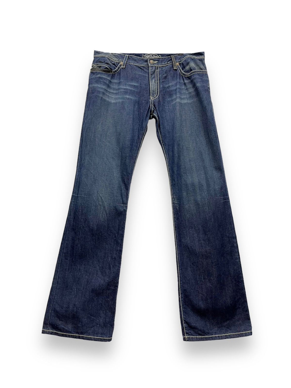 Robins Jeans × Vintage 🔥Vtg ROBIN’S JEANS Gemstone Studded Flare Jeans Made In USA Size US 37 - 6 Thumbnail