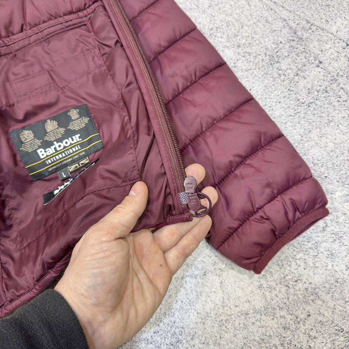 Barbour Barbour International Ouston Hooded Jacket L size Size US L / EU 52-54 / 3 - 13 Thumbnail
