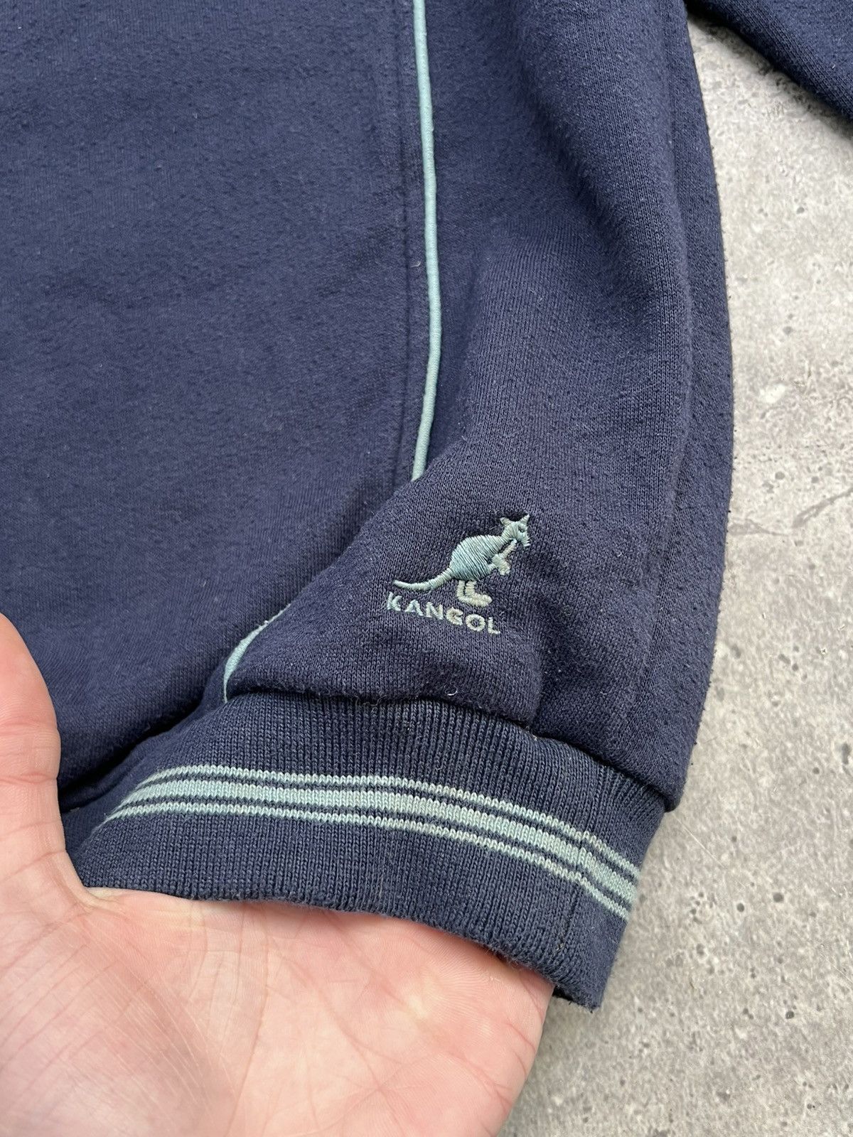Kangol × Vintage 90s KANGOL VINTAGE BIG LOGO STREETWEAR SWEATSHIRT Size US S / EU 44-46 / 1 - 3 Thumbnail