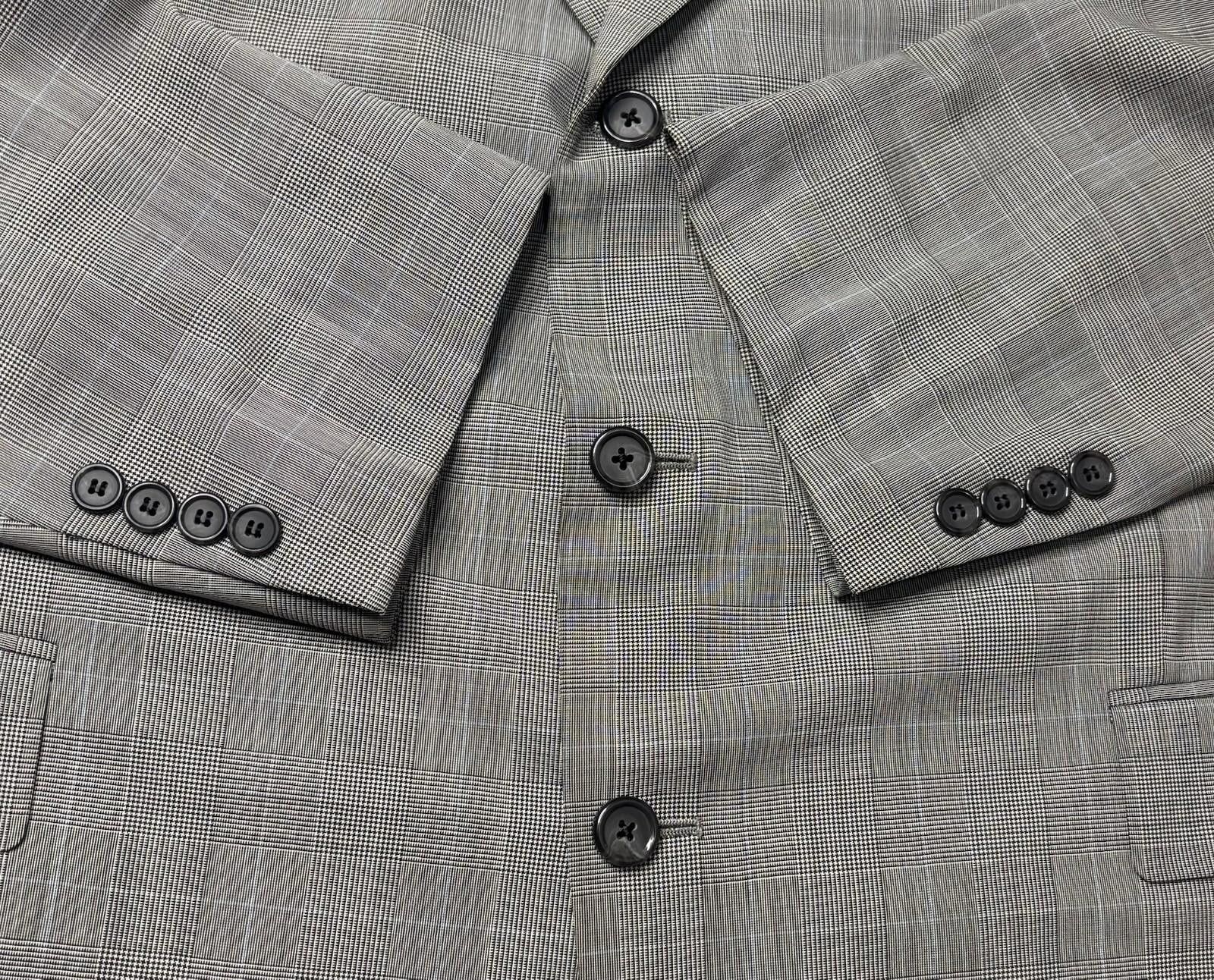 Brooks Brothers Brooks Brothers Blazer Jacket Mens 46 Brookscool Check Wool Size 46R - 7 Thumbnail